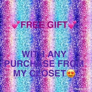 FREE Gift with ALL purchases!
